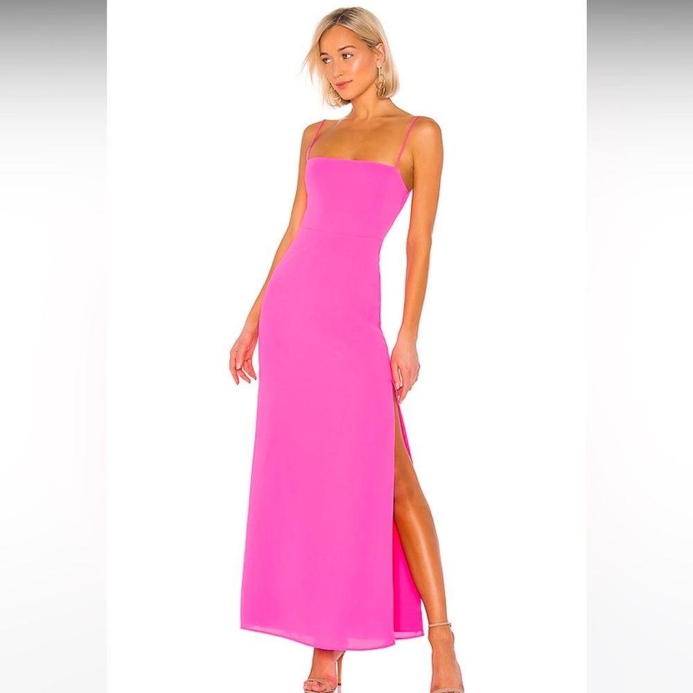 Addison Maxi Dress in pink
